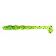 Силіконова приманка на хижу рибу, ZEOX Trigger Shad Tail, довжина 2,2 дюймів, 10шт/уп, колір №005 AGPP